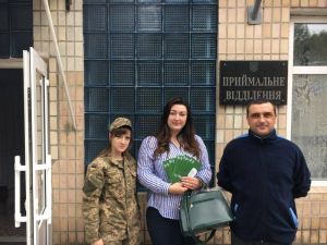 Прийом громадян в Білоцерківському військовому госпіталі