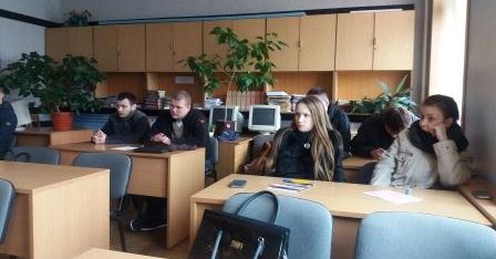 Участь у відкритті пункту Європейської інформації