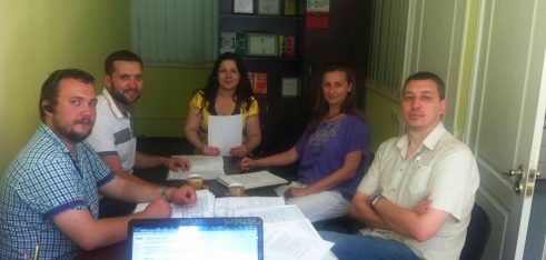 Зустріч з директорами місцевих центрів.
