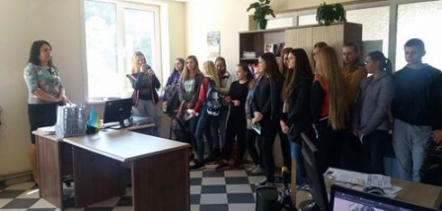 У Кременецький місцевий центр завітали учасники правничої групи Кременецького ліцею імені У. Самчука