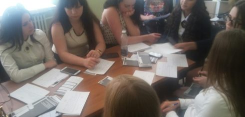 Тренінг зі студентами Калуського коледжу економіки, права та інформаційних технологій