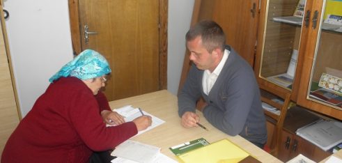 Консультування громадян Володимиреччини у громадській приймальні народного депутата та мобільному пункті УТОС