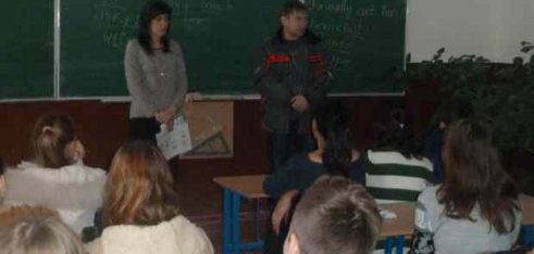 Зустріч із старшокласниками Гельмязівської ЗОШ