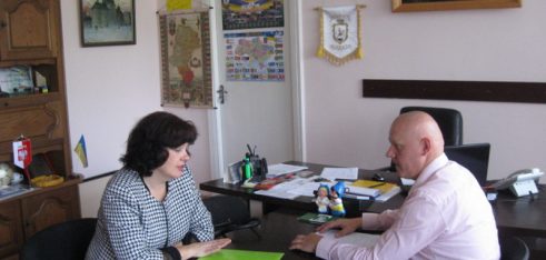 Робоча зустріч з міським головою міста Збаража