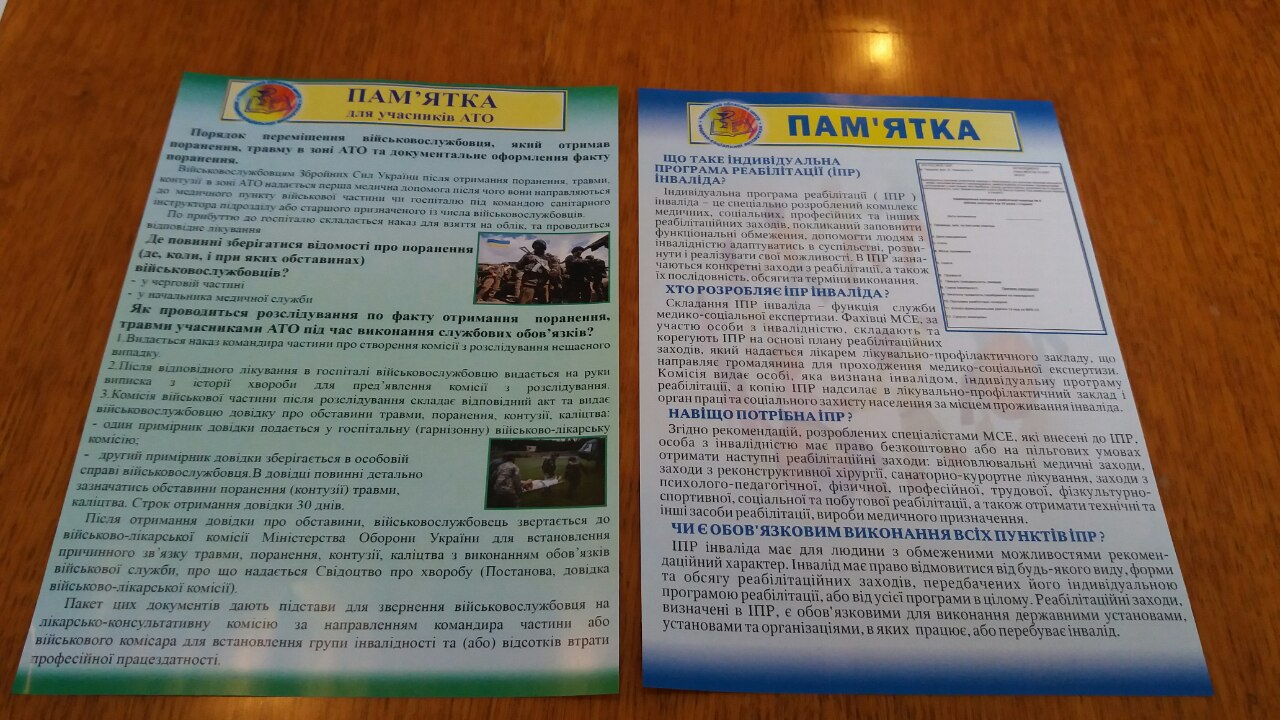 забезпечення належної правової допомоги учасникам АТО в Черкасах