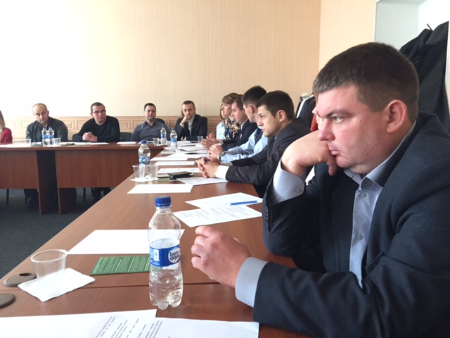 робоча нарада з директорами і працівниками місцевих центрів з надання БВПД