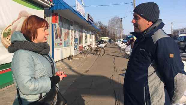 Драбівське БПД вуличне інформування1