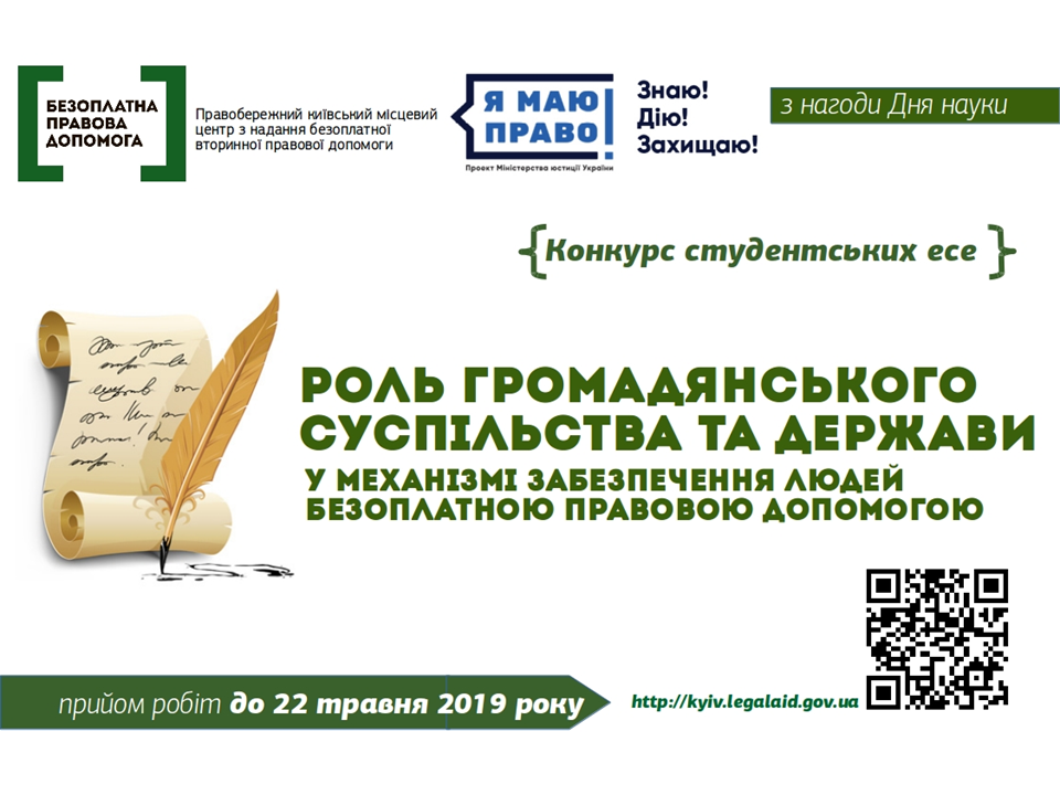 Конкурс есе 2019