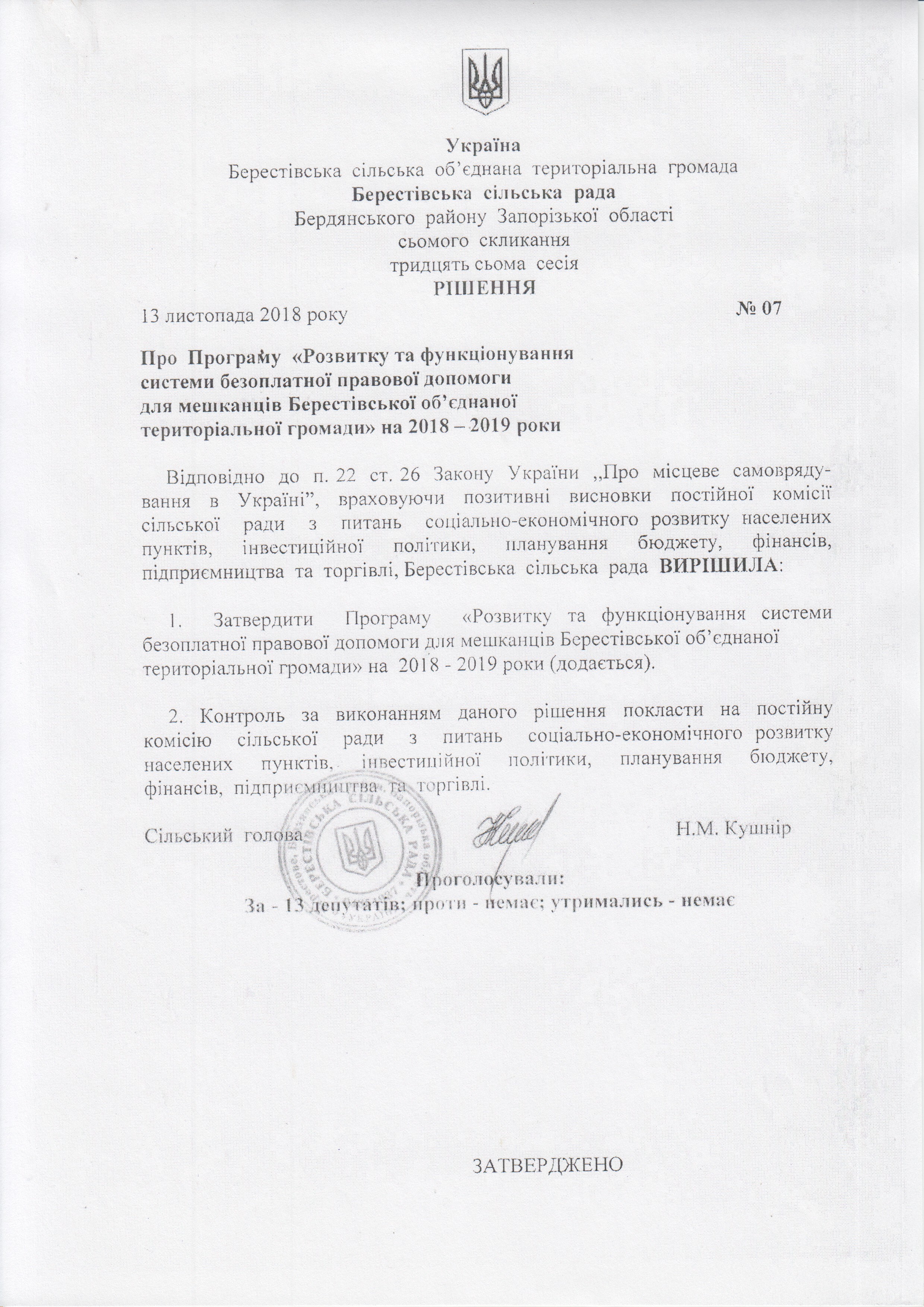 Moloda gromada pd nadynim zahistom 1