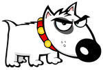 angry dog